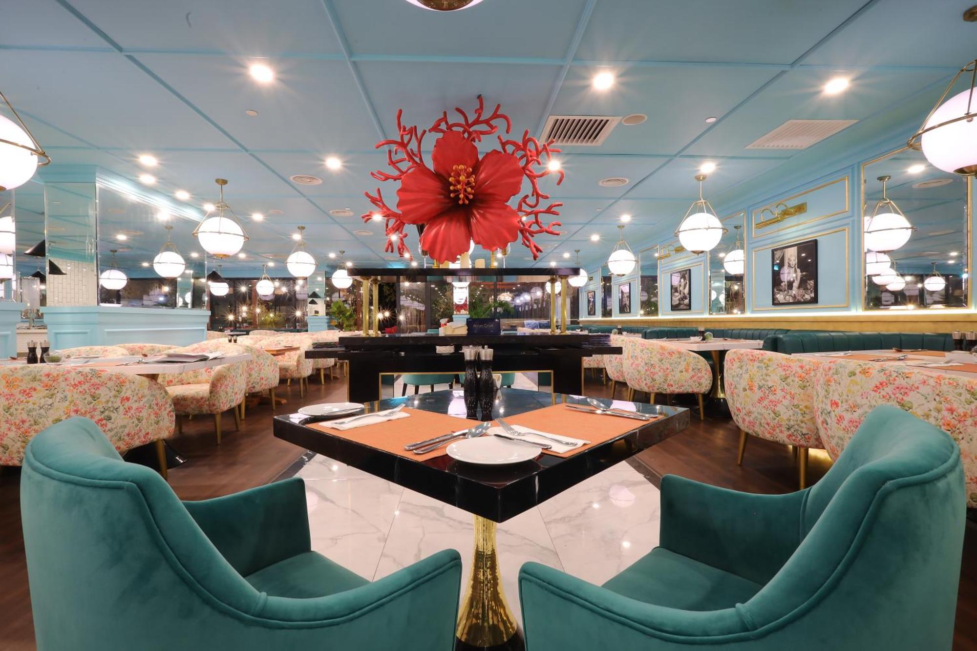 The Riyaz Lavanya Langkawi パンタイ・サナング エクステリア 写真 Interior of the restaurant